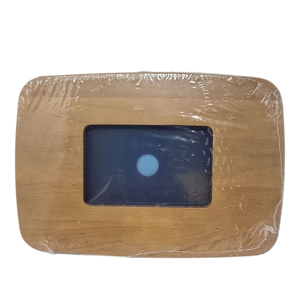 Longaberger WoodCrafts Hardwood Maple Photo Media Basket Lid Only No. 50931 Wood